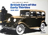 British Cars of the Early Thirties 1930 - 1934 by VANDERVEEN, Bart H. (ed.)